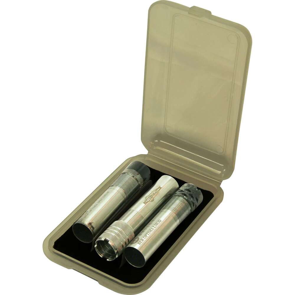 Hard gun Cases MTM Case Gard Ready Series MTM Choke Tube Case (Holds 3 Extended Chokes) Clr-Smoke